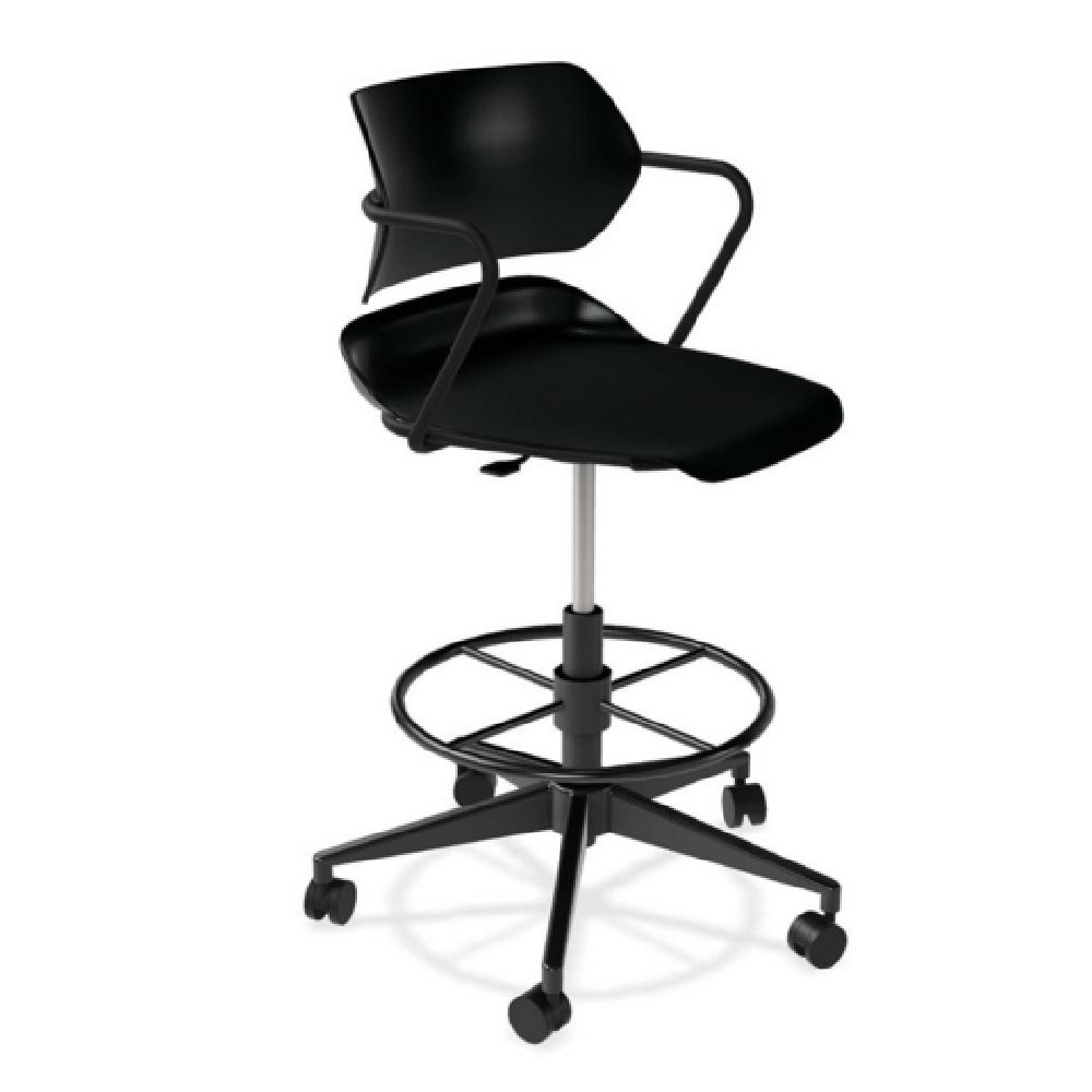 Forbes Industries AS005A14H## Acton® Caster Base Task Stool Non-upholstered Arms