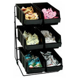 Dispense-Rite WR-COND-6 - Packeted Condiment Organizer, Wire Rack, 6 Section