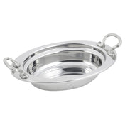 Bon Chef 5204HRSS Food Pan Full Oval 2 Qt. (64 Oz.) Capacity