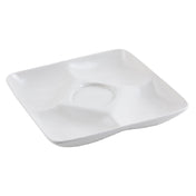 Bon Chef 9200BLKSPKLD Buffet Display Tray 11-3/16" X 11-3/16" 5-compartment