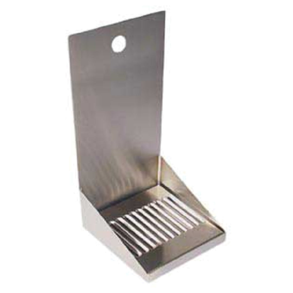 Micro Matic DP-721D - Drip Tray Trough, Wall Mount, 6"W X 6"D X 11"H