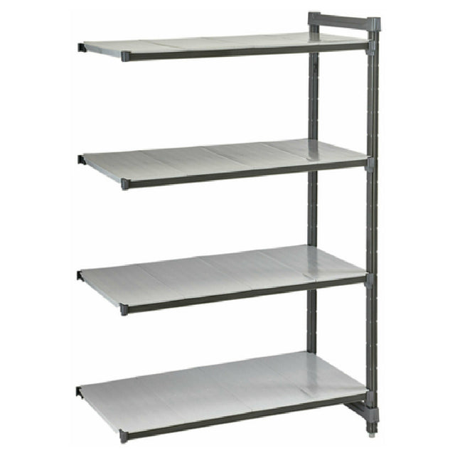 Cambro CBA244884S4580 Camshelving® Basics Plus Add-On Unit 24"W X 48"L X 84"H
