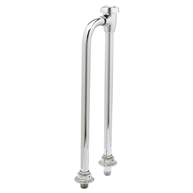 T&S Brass B-0456 Vacuum Breaker Unit 1/2" IPS Piping Slip Flanges For Mounting On Flat Surface