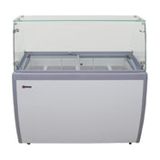 Omcan 47743 (FR-CN-0009) Gelato Display Showcase 50"W (9) Pan Capacity