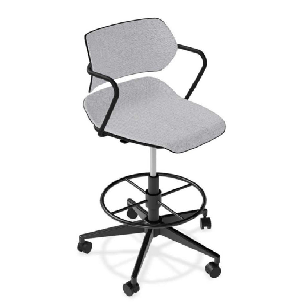 Forbes Industries AS105A12H## Acton® Caster Base Task Stool All Upholstery Grade 1