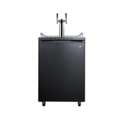 Summit SBC635MTWIN Draft Beer Cooler Dispenser Freestanding 24"W