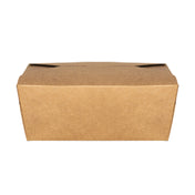International Tableware TG-KB-#8 Kraft Take-Out Boxes #844 Oz. 6"W X 4-3/4"D X 2-1/2"H