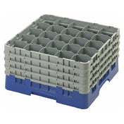 Cambro 25S900186 Camrack® Glass Rack With (4) Soft Gray Extenders Full Size