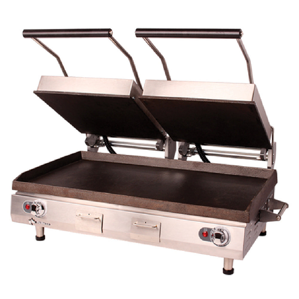 Star PSC28IE Pro-Max 2.0® Panini Sandwich Grill 28" W Smooth Cast Iron Cooking Surface