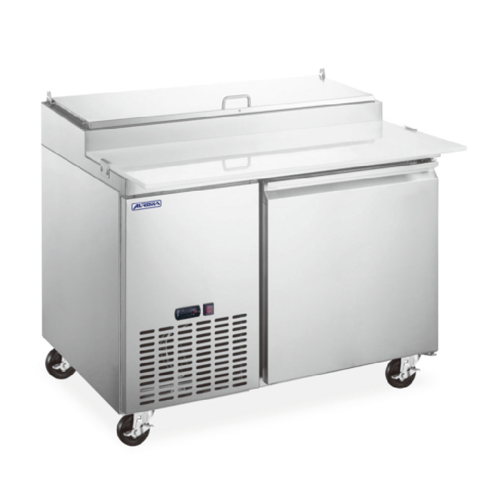 Omcan 59042 (PT-CN-1270E-HC) Aurora Refrigerated Pizza Prep Table One-section