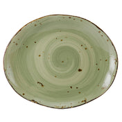 Tuxton GGO-023 Platter 13-1/4" X 11" Free Form