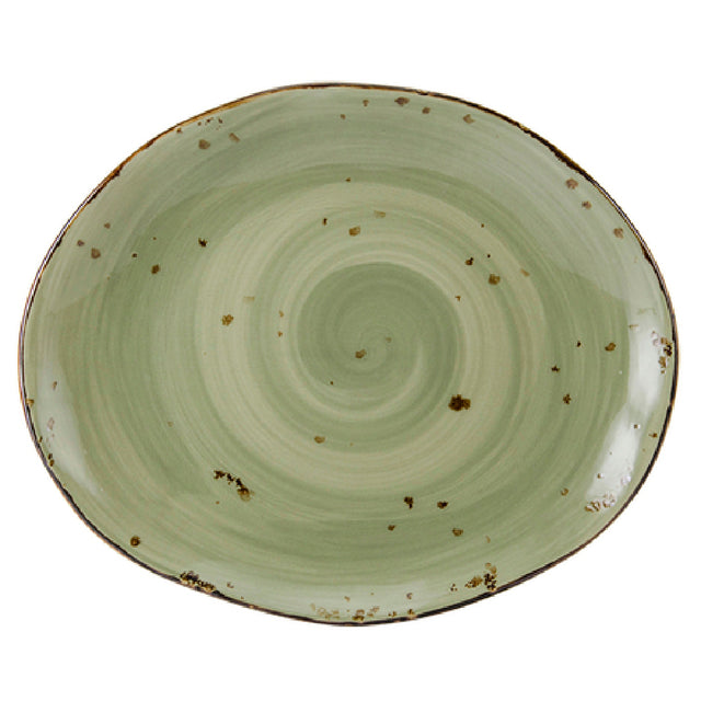 Tuxton GGO-023 Platter 13-1/4" X 11" Free Form