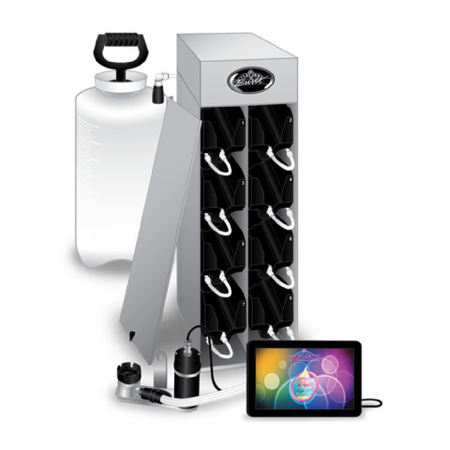 Stoelting by Vollrath STL-80BLD Flavor Burst® Soft-Serve System 9-3/4"W X 27-1/4"D X 31-3/8"H