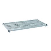Metro MQ1836G Quick Ship MetroMax® Q Shelf 36"W X 18"D Removable Open Grid Polymer Shelf Mats On An Epoxy Coated Steel Frame With Quick Adjust Corner Releases