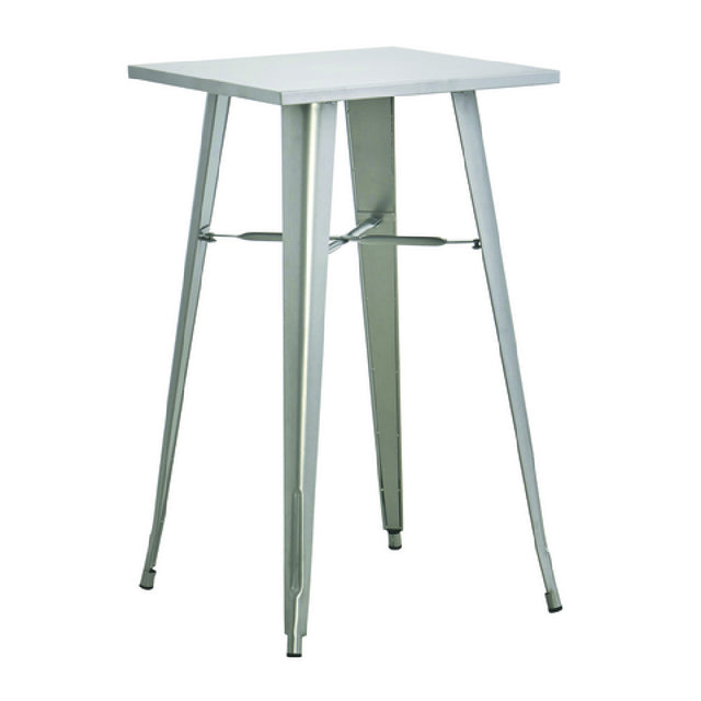 Hubert 60498 - CenPro Outdoor Table, 24"W X 23-1/2"D, Bar Height