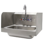 Advance Tabco 7-PS-66 Hand Sink Wall Mounted 14" Wide X 10" Front-to-back X 5" Deep Bowl