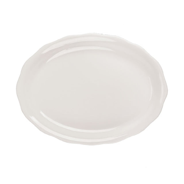 CAC China SC-14 Seville Platter 12-5/8"L X 9-1/4"W X 1-1/2"H Oval
