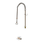 T&S Brass B-0153 Pre-Rinse Unit Pedal Valve Control 1-1/4"L Shank On Base Faucet