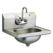 Eagle HSA-10-F-2X Hand Sink Wall Mount 13-1/2" Wide X 9-3/4" Front-to-back X 6-3/4" Deep Bowl