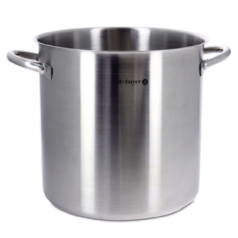 JB Prince S466 50 De Buyer Prim Appety Stock Pot 19.7" 105.6 Qt.