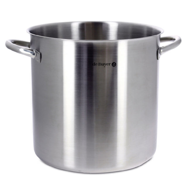 JB Prince S466 50 De Buyer Prim Appety Stock Pot 19.7" 105.6 Qt.