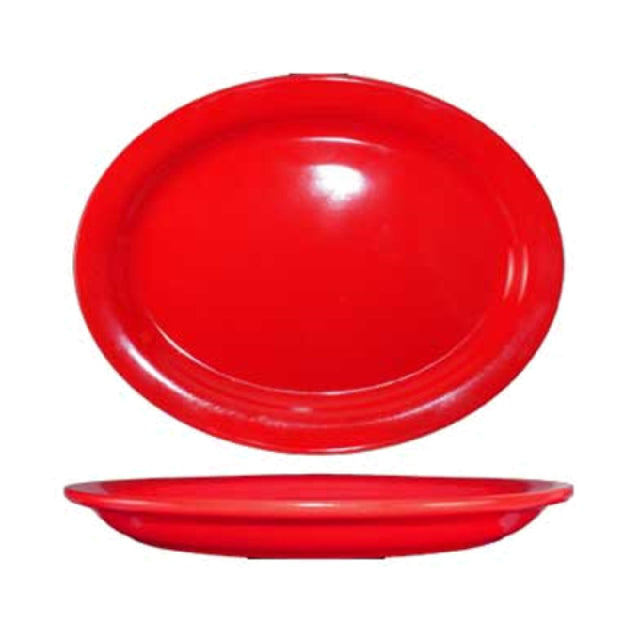 International Tableware CA-12-CR Platter 10-3/8" X 7-1/4" Oval