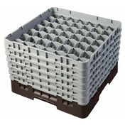 Cambro 49S1114167 Camrack® Glass Rack With (6) Soft Gray Extenders Full Size