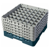 Cambro 49S958414 Camrack® Glass Rack With (5) Soft Gray Extenders Full Size