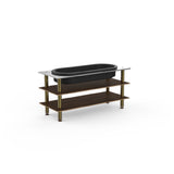 Steelite MGCMLE03WBXF Mogogo Buffet Solutions Modular Salad Bar Unit 3-tier 71" X 29-1/2" X 35"H