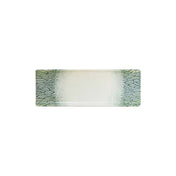 Cardinal FP904 - Dudson, Papillon Green Rectangle Tray (L:9.75'' X W:3.5''), ['Vitrified Ceramic']