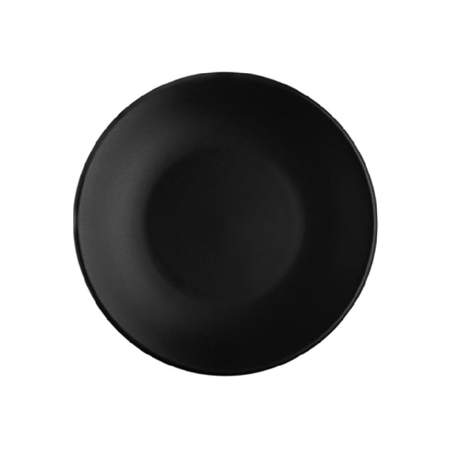 Arc Cardinal FP237 Santa Anita Reflections Onyx Coupe Plate (D:7.5'') Stoneware