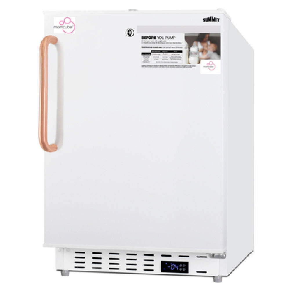 Summit ALFZ36LMCTBC MOMCUBE™ ­Undercounter Breast Milk All-Freezer Reach-in