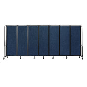 National Public Seating RDX6-7 NPS® ROBO™ Portable Room Divider 164" X 72"'
