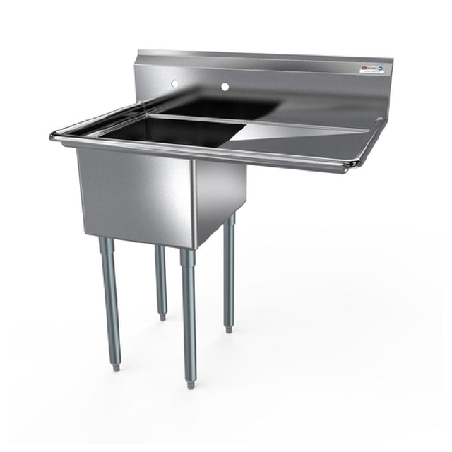 NBR Equipment 1SG-162012R18 Economy Sink One-compartment 36-1/2"W X 25-1/2"D X 43-3/4"H Overall Size