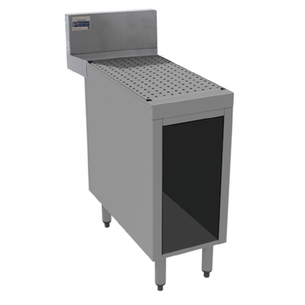 Advance Tabco PRSCO-24-12 Prestige Underbar Drainboard Cabinet Open Front 12"W X 30"D X 36"H