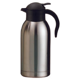 Service Ideas SJ20SS SteelVac™ Slim Carafe 2 Liter (67.7 Oz.) 5" X 7-1/4" X 12"
