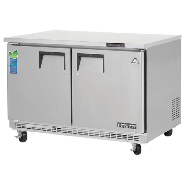 Everest Refrigeration ETBF2 Undercounter/Worktop Freezer Two-section 47-1/2"W
