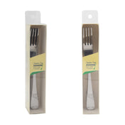 CAC China 3111-05F Jasmine CPK Dinner Fork 7-1/2"L (4) Tine