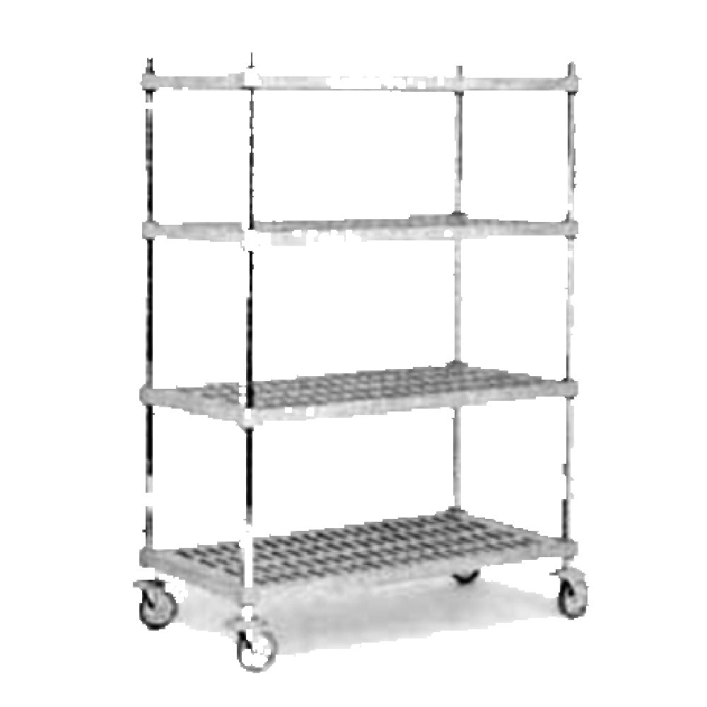 SPG PS2448V - AMCO II® Plasteel® Shelf, 48"W X 24"D, Steel-reinforced Plastic Shelves Support 1000 Lbs. Each