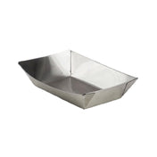 GET Enterprises 4-80888 Clipper Mill Boat Tray 9-1/2" X 6" X 1-1/2" Stainless Steel