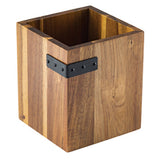 TableCraft Products 10074 - Industrial Collection™ Cutlery Holder, 5-1/4" X 5-1/4" X 6"