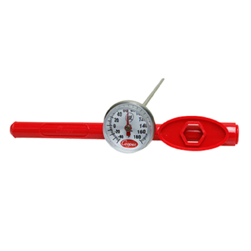 Cooper Atkins 1246-01-1 Pocket Test Thermometer Dial Type With 5" Stem 1" Dial Diameter