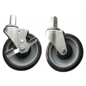 Omcan 28637 (28637) Casters 5" Dia. X 1.25" For Pan & Lug Racks
