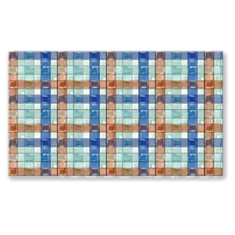 Bon Chef 100200 Basketweave Collection Tray Rectangle 16" X 10"