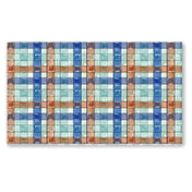 Bon Chef 100200 Basketweave Collection Tray Rectangle 16" X 10"