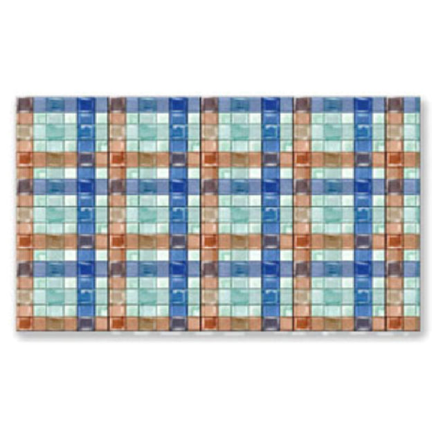Bon Chef 100200 Basketweave Collection Tray Rectangle 16" X 10"