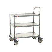 Metro MCP316-1830FF-3 Metro 18"x 30" Stainless 316 Grade Cart 3 Shelves