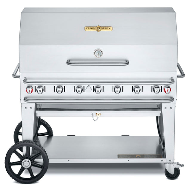 Crown Verity CV-RCB-48RDP-LP Pro Series Grill LP Gas 56"L X 28"D