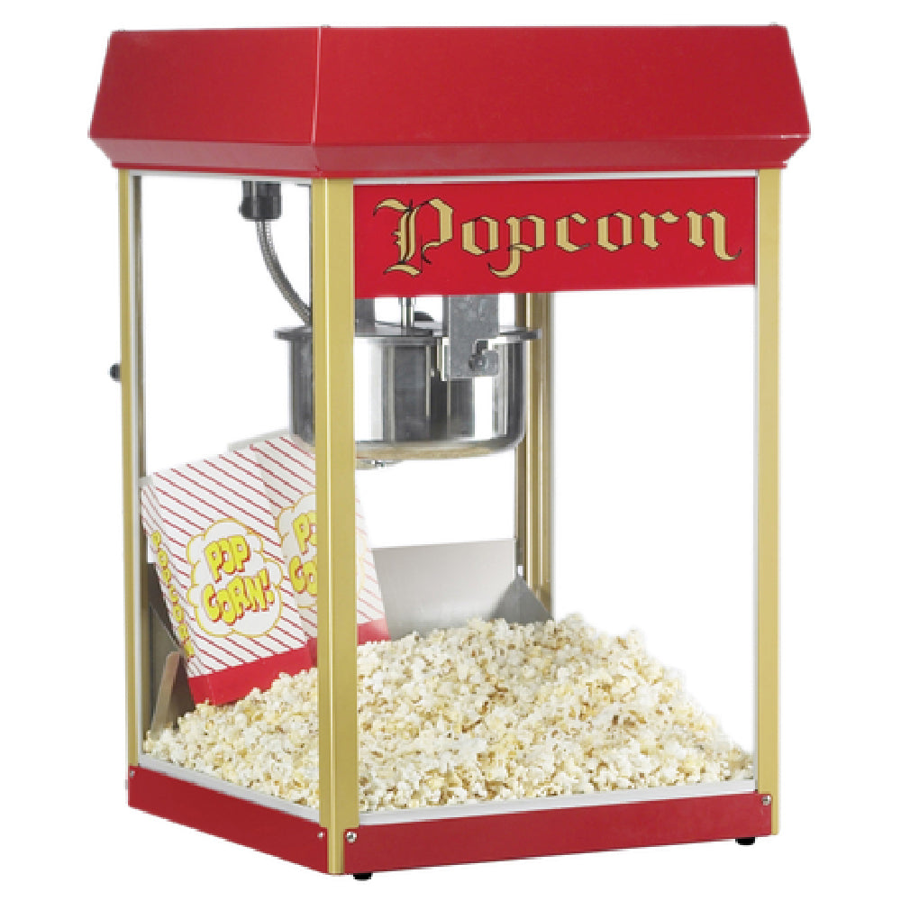 Gold Medal 2408 - Fun Pop Red Popper, Electric, Countertop