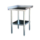 Blue Air ES3072 - Heavy Duty Equipment Stand, 72"W X 30"D X 25-3/4"H, Adjustable Galvanized Steel Undershelf